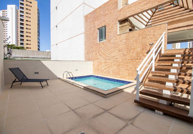 Apartamento em Fortaleza - Apto confortável com WI-FI e churrasqueira Apartamento em Fortaleza - Apto confortável com WI-FI e churrasqueira