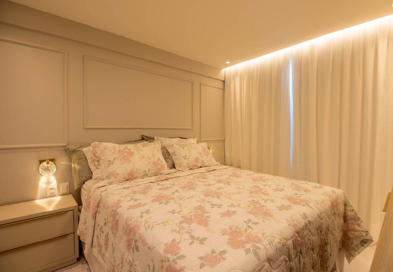 Apartamento em Fortaleza - Apto confortável com WI-FI e churrasqueira Apartamento em Fortaleza - Apto confortável com WI-FI e churrasqueira