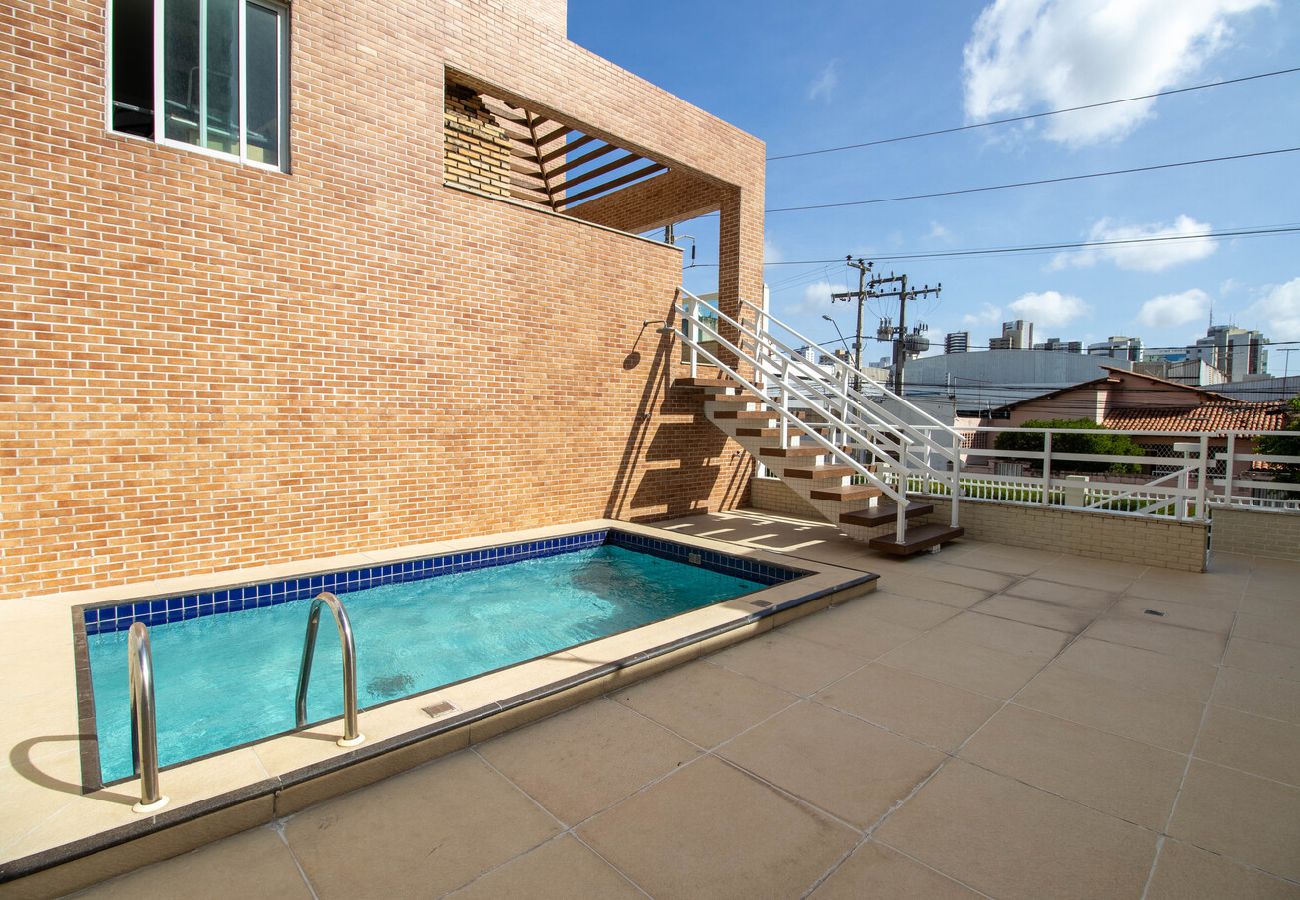 Apartamento em Fortaleza - Apto confortável com WI-FI e churrasqueira Apartamento em Fortaleza - Apto confortável com WI-FI e churrasqueira