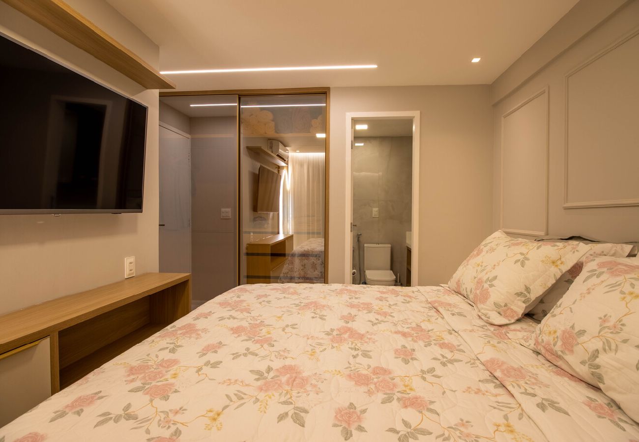 Apartamento em Fortaleza - Apto confortável com WI-FI e churrasqueira Apartamento em Fortaleza - Apto confortável com WI-FI e churrasqueira