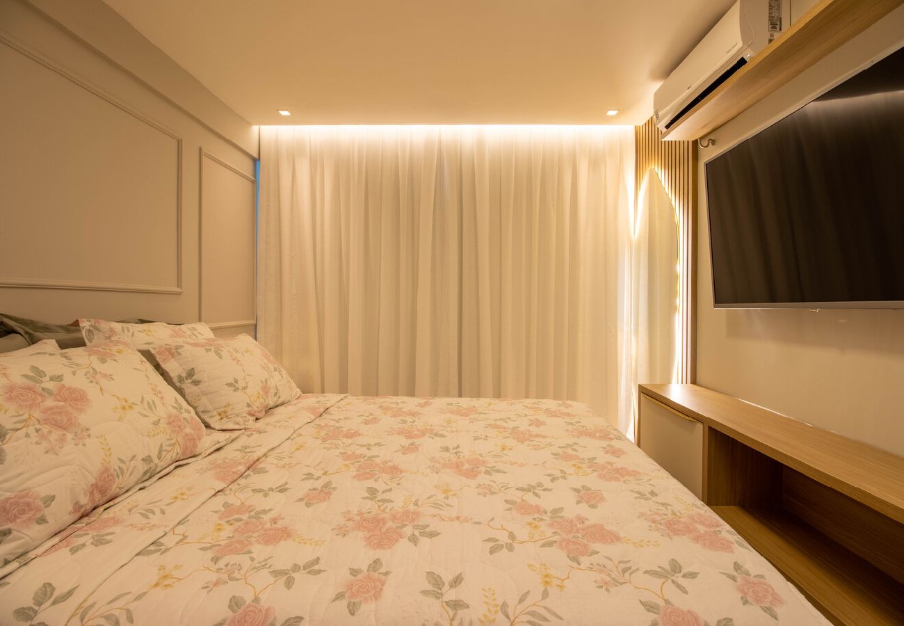 Apartamento em Fortaleza - Apto confortável com WI-FI e churrasqueira Apartamento em Fortaleza - Apto confortável com WI-FI e churrasqueira