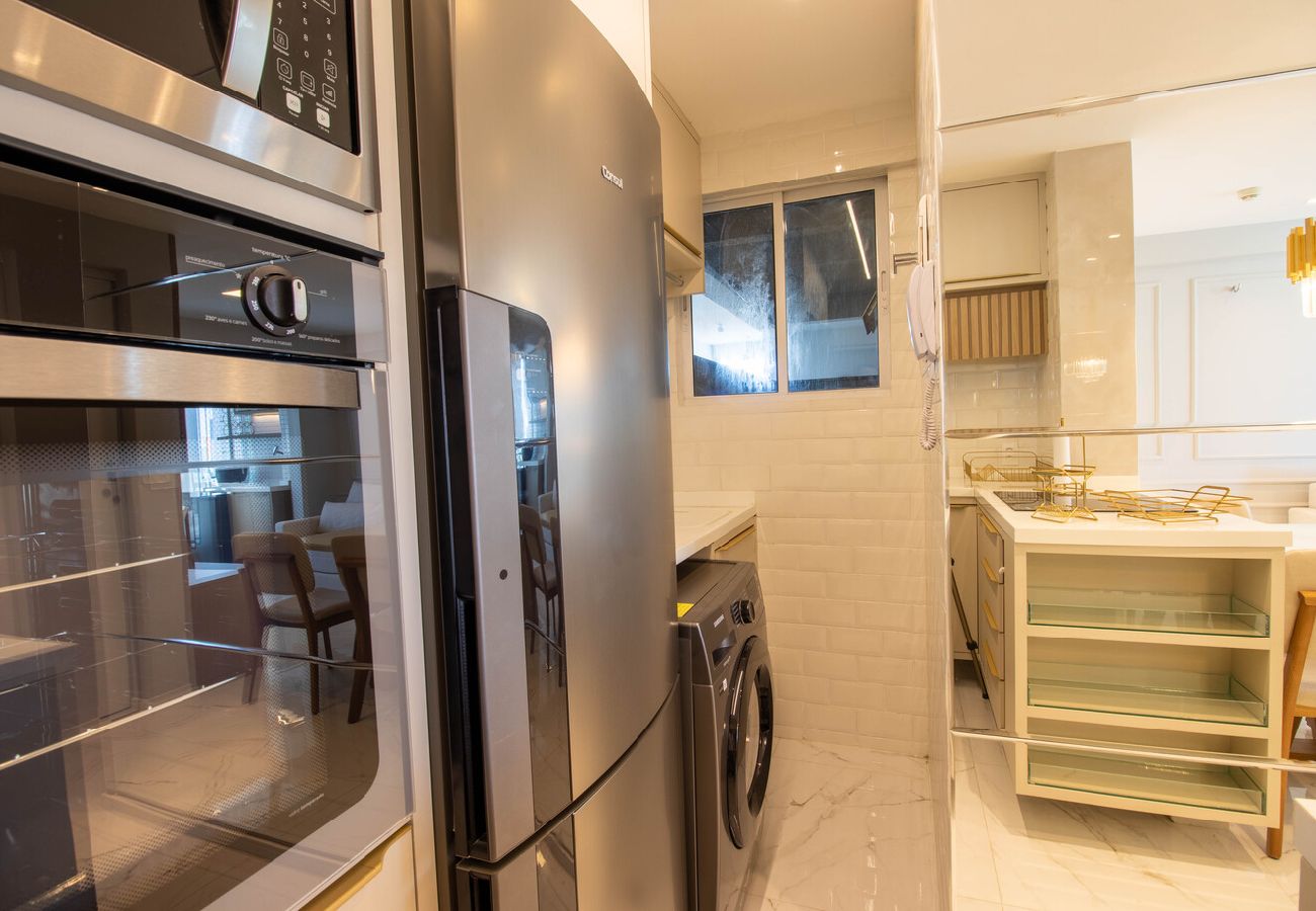 Apartamento em Fortaleza - Apto confortável com WI-FI e churrasqueira Apartamento em Fortaleza - Apto confortável com WI-FI e churrasqueira