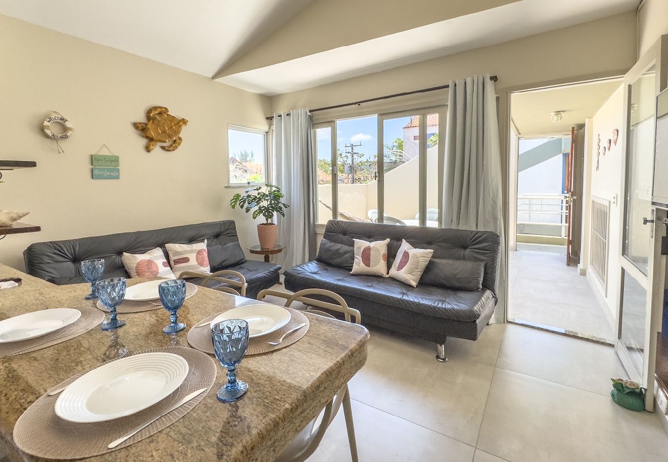 Apartamento em Cabo Frio - Aconchegante e espaçoso apto c piscina e churrasq Apartamento em Cabo Frio - Aconchegante e espaçoso apto c piscina e churrasq