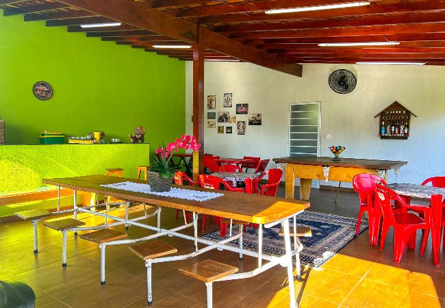 Casa de Campo em Salto - Chácara Iracema com lazer completo e Wi-Fi Casa de Campo em Salto - Chácara Iracema com lazer completo e Wi-Fi