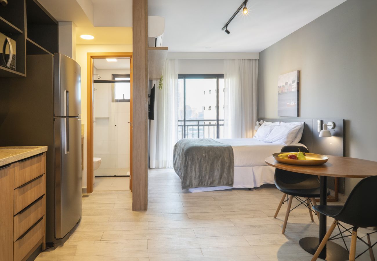 Estúdio em São Paulo - Paraíso Paulista Flat 32 by Feel Sampa