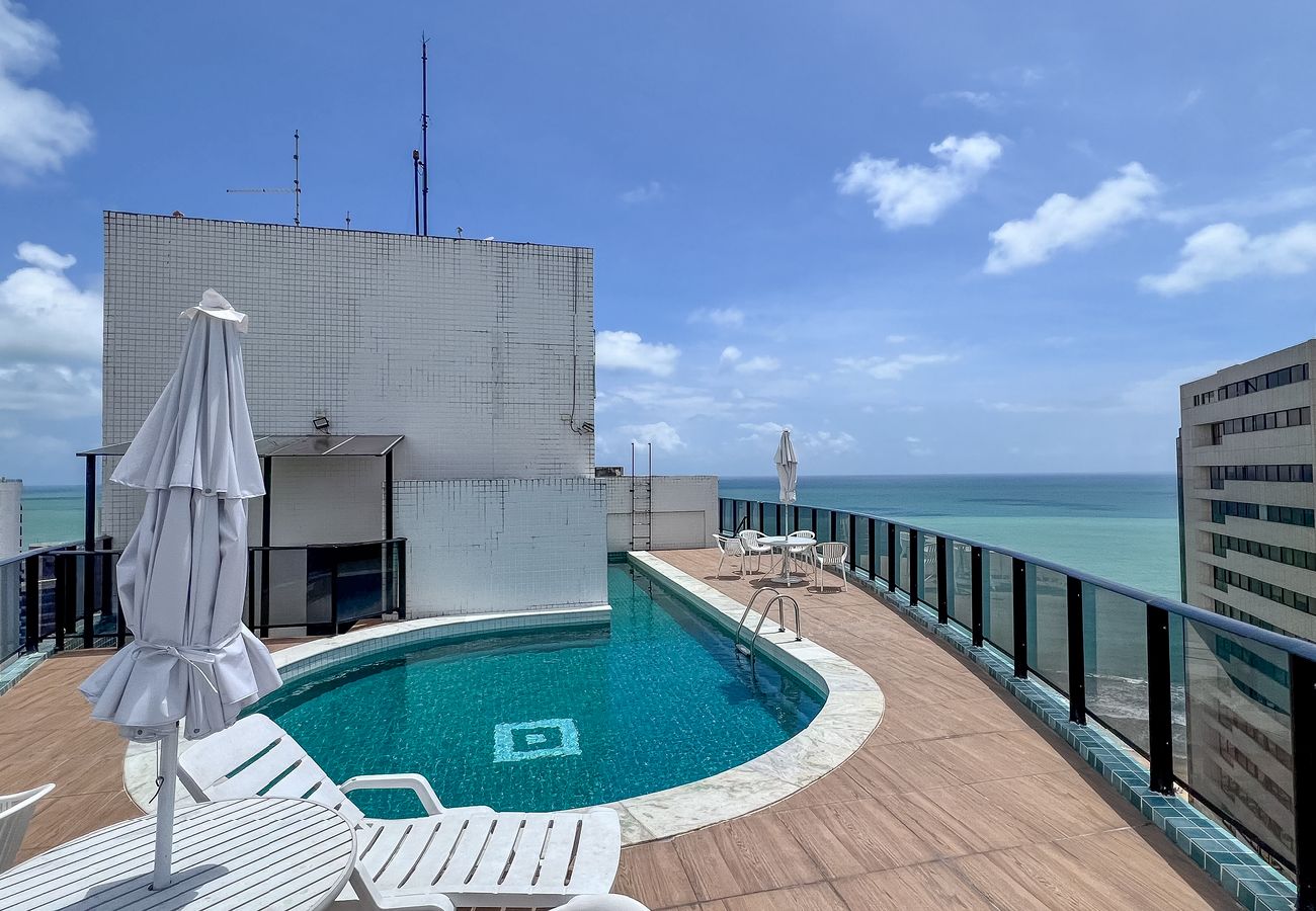Apartamento em Recife - Apartamento confortável c piscina a 100m da praia Apartamento em Recife - Apartamento confortável c piscina a 100m da praia