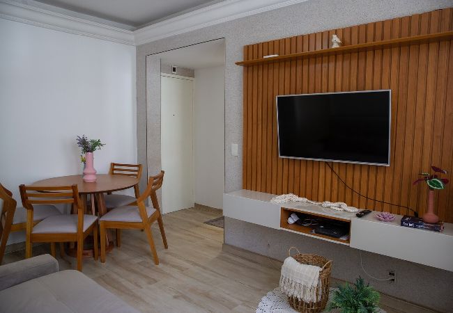 Apartamento em Vitória - Apto a 1km da Praia de Camburi com Wi-Fi e Ar cond Apartamento em Vitória - Apto a 1km da Praia de Camburi com Wi-Fi e Ar cond