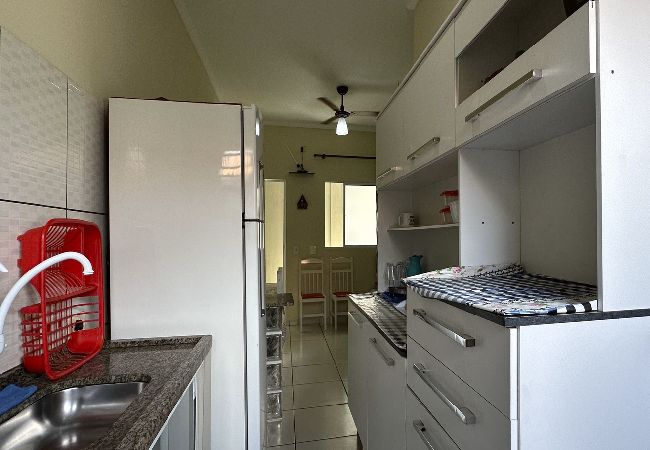 Apartamento em Ubatuba - Apartamento aconchegante c Wi-Fi na Praia do Sapê Apartamento em Ubatuba - Apartamento aconchegante c Wi-Fi na Praia do Sapê
