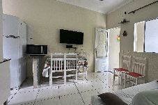 Apartamento em Ubatuba - Apartamento aconchegante c Wi-Fi na Praia do Sapê