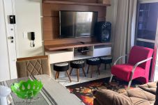 Apartamento em Vila Velha - Apartamento com Wi-Fi a 190 m da Praia da Costa