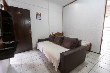 Apartamento em Praia Grande - Apto a 260m do mar com ar-condicionado e Wi-Fi