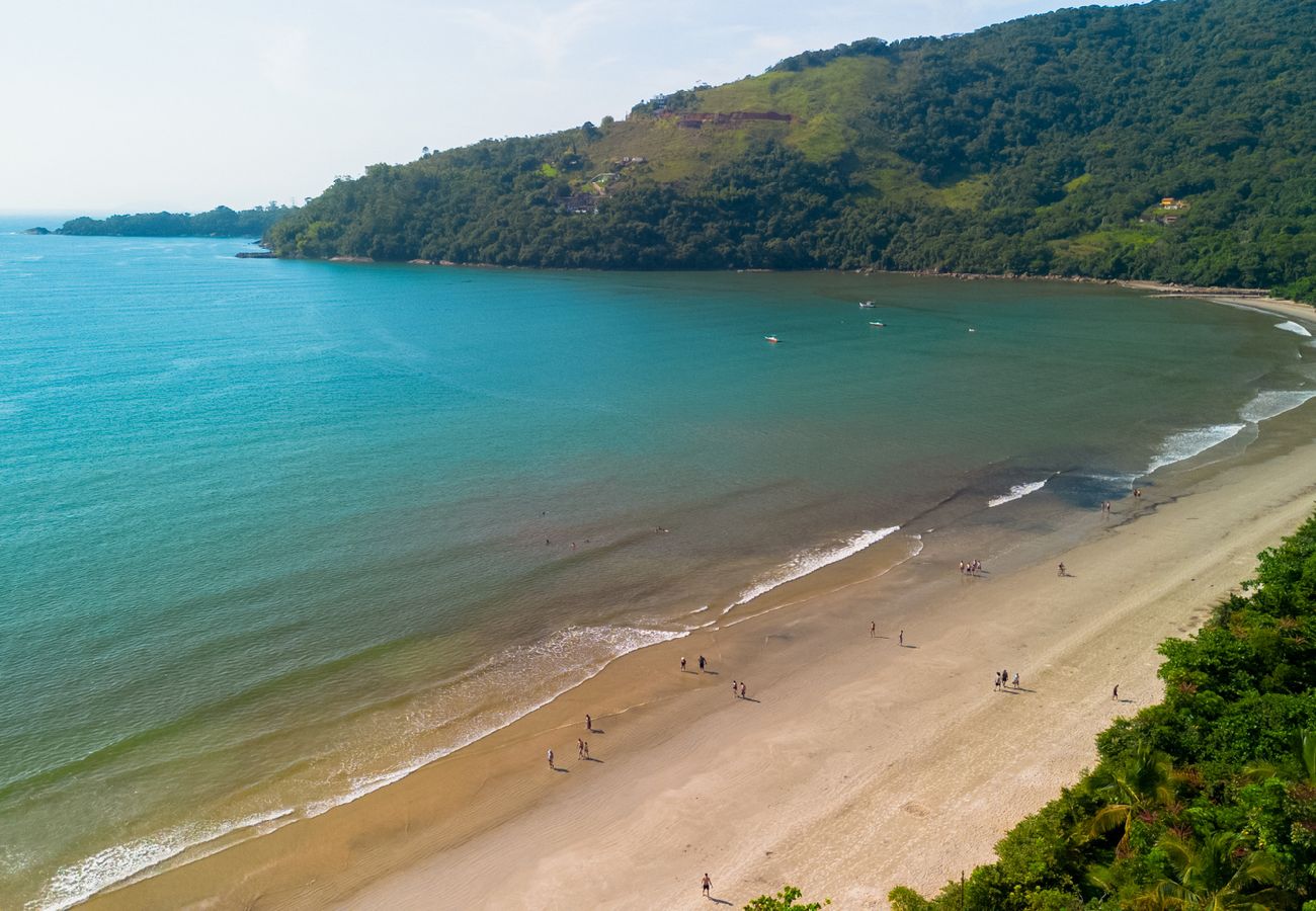 Casa em Ubatuba - Casa com WiFi, piscina e churrasq a 400m do mar Casa em Ubatuba - Casa com WiFi, piscina e churrasq a 400m do mar