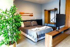 Apartamento em Ubatuba - Apto c área gourmet a 300m da Praia das Toninhas