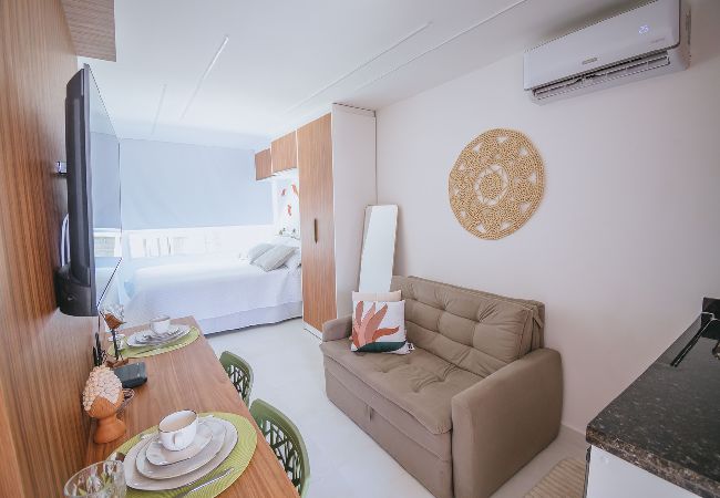 Apartamento em Ipojuca - Flat com WiFi a 400m da Praia de Porto de Galinhas Apartamento em Ipojuca - Flat com WiFi a 400m da Praia de Porto de Galinhas