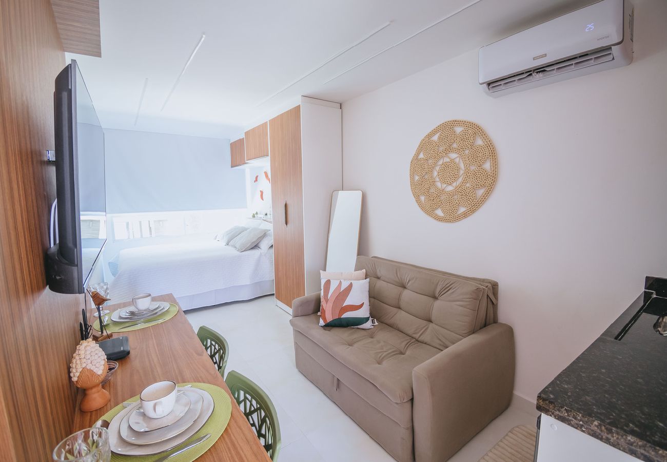 Apartamento em Ipojuca - Flat com WiFi a 400m da Praia de Porto de Galinhas Apartamento em Ipojuca - Flat com WiFi a 400m da Praia de Porto de Galinhas