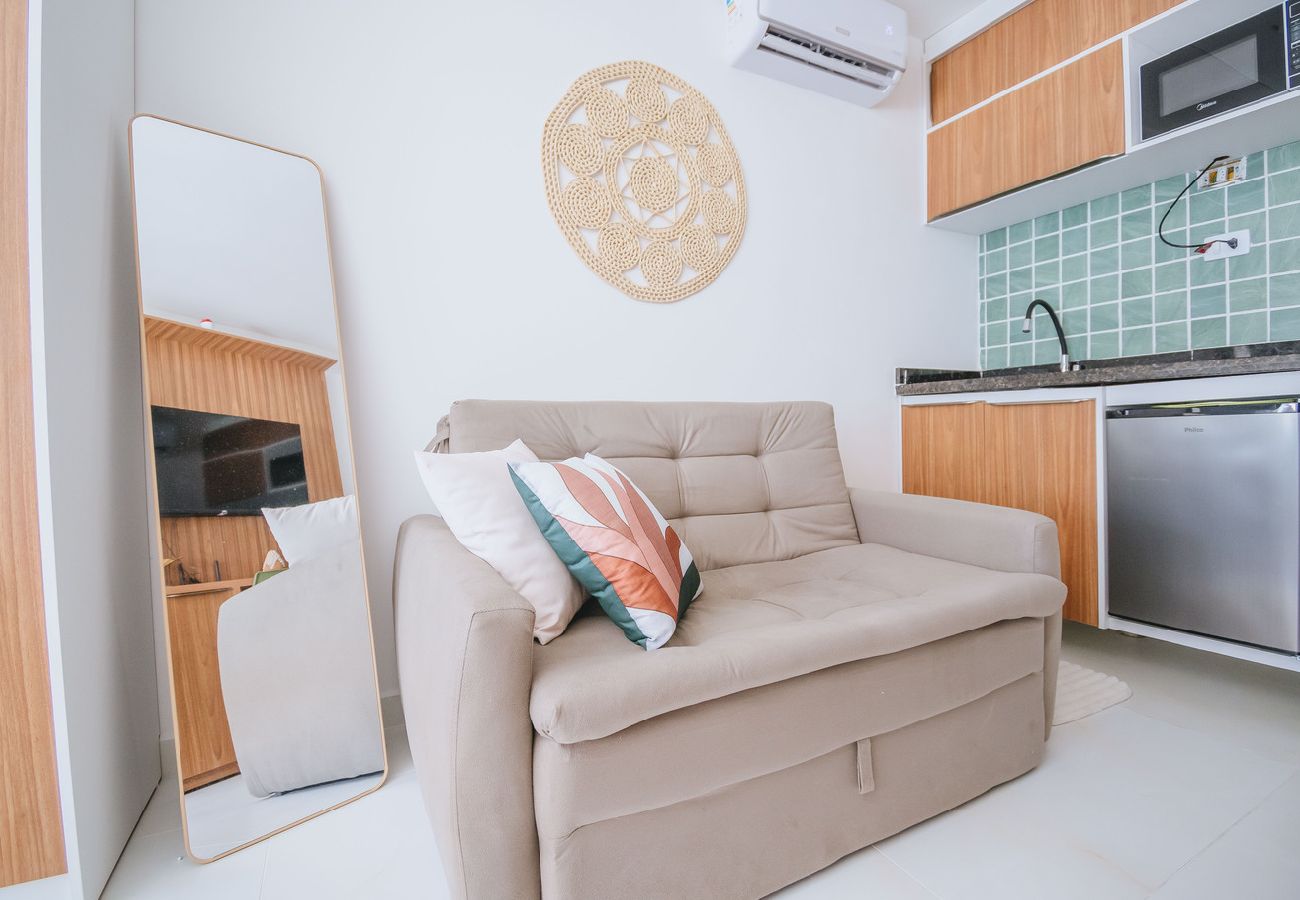 Apartamento em Ipojuca - Flat com WiFi a 400m da Praia de Porto de Galinhas Apartamento em Ipojuca - Flat com WiFi a 400m da Praia de Porto de Galinhas