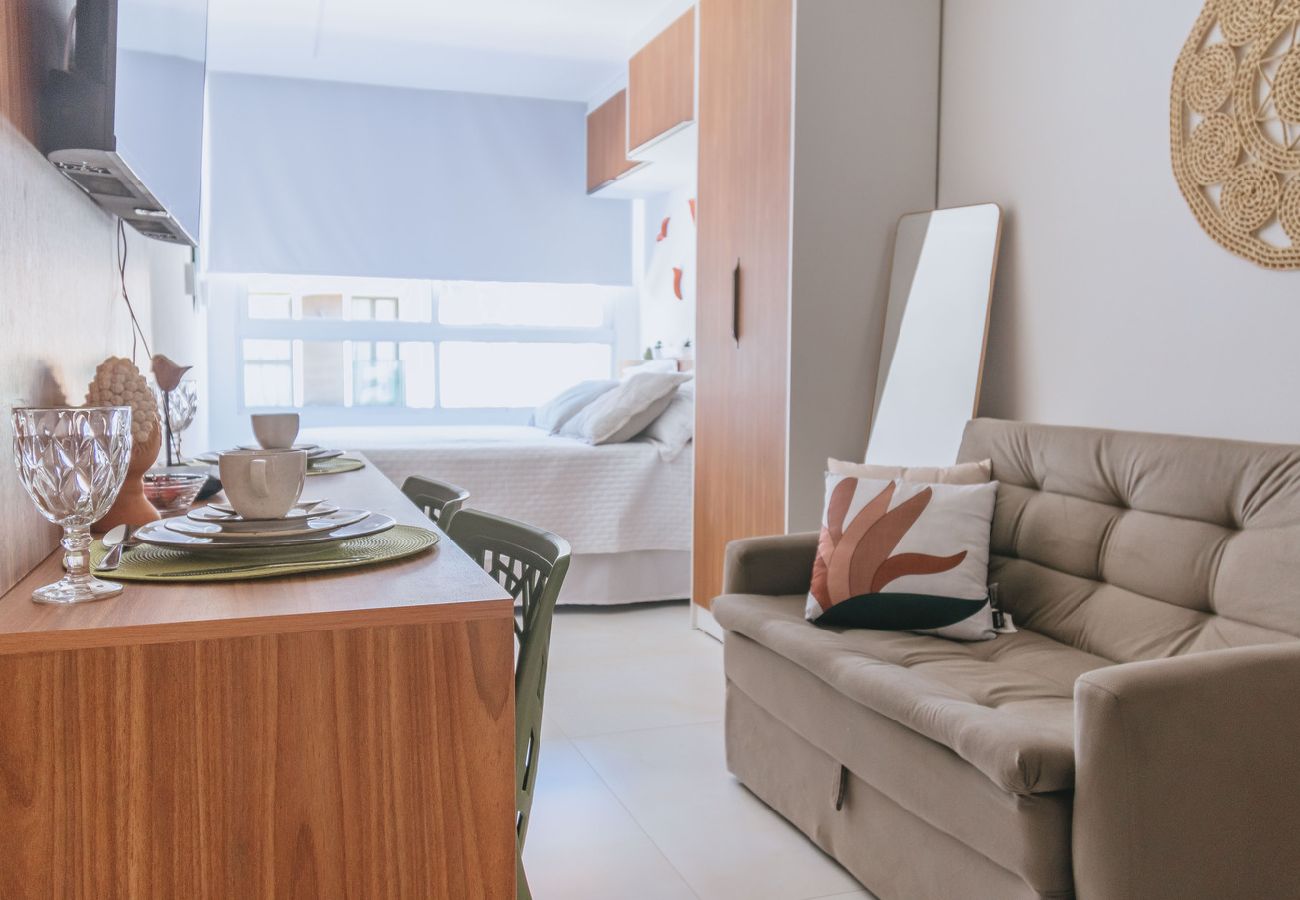Apartamento em Ipojuca - Flat com WiFi a 400m da Praia de Porto de Galinhas Apartamento em Ipojuca - Flat com WiFi a 400m da Praia de Porto de Galinhas