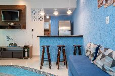Apartamento em Rio das Ostras - Apto com Wi-Fi a 950m da Praia da Tartaruga