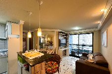 Apartamento em Natal - Apto completo com Piscina e Wi-Fi em Ponta Negra