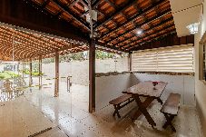 Casa em Suzano - Chácara com churrasqueira, salão de jogos e Wi-fi