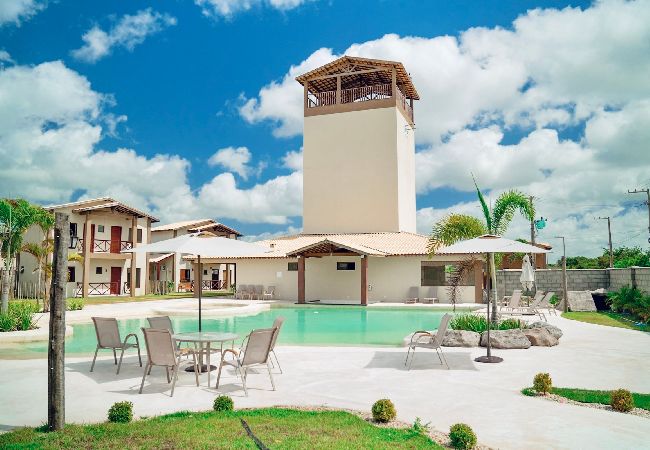 Casa em SANTO AMARO DO MARANHÃO - Chalé Dunas de Amaro: 3 Suítes, Piscina e Mirante