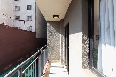 Apartamento em São Paulo - Flat com Wi-Fi e academia próximo à estação da Luz