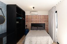 Apartamento em São Paulo - Flat com Wi-Fi e academia próximo à estação da Luz