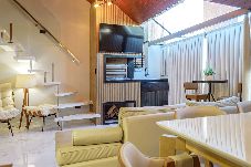 Apartamento em Florianópolis - Triplex pet friendly c/ churrasqueira e hidro