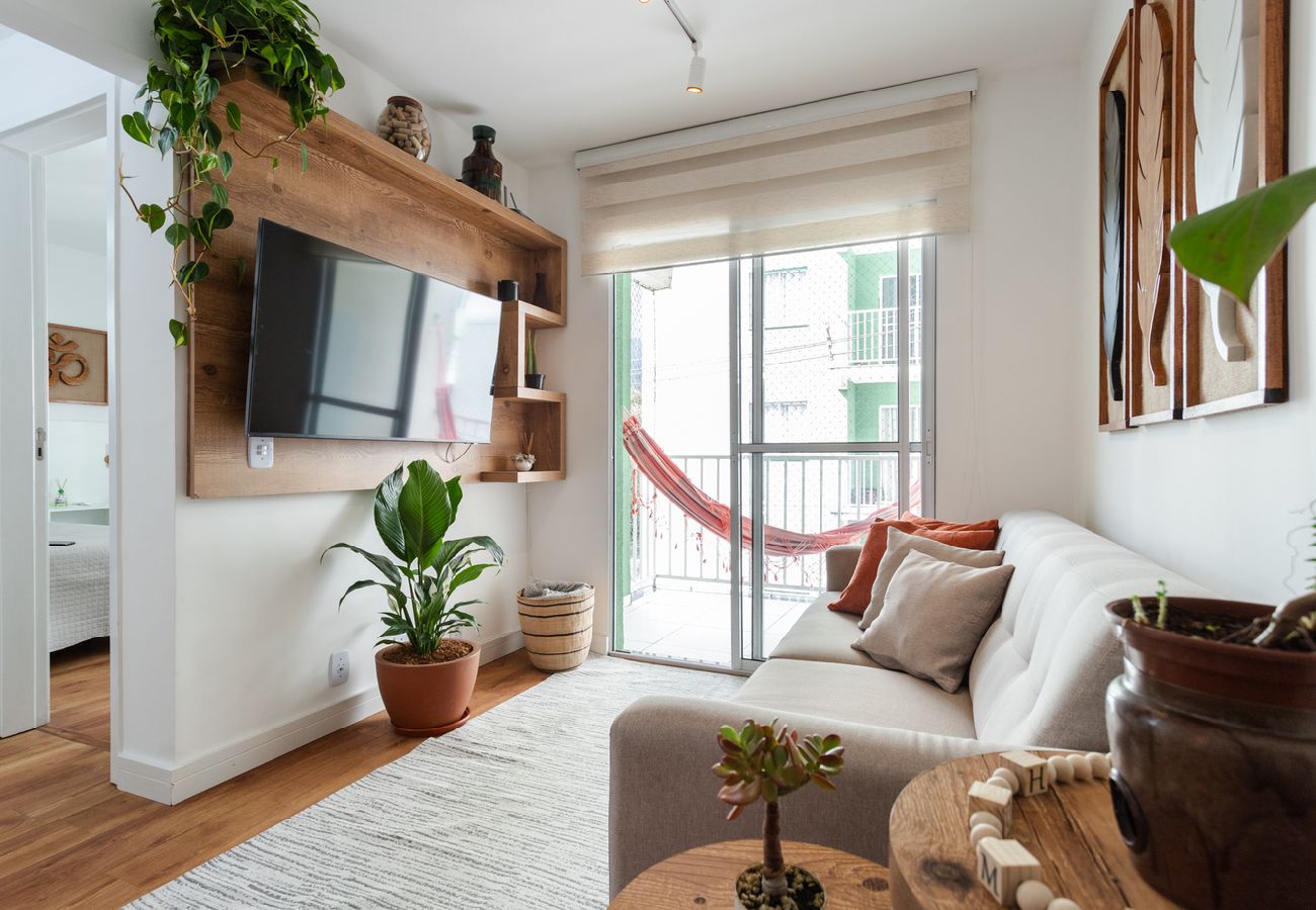 Apartamento em Petropolis - Apartamento pet friendly com rede, Wi-fi e garagem Apartamento em Petropolis - Apartamento pet friendly com rede, Wi-fi e garagem