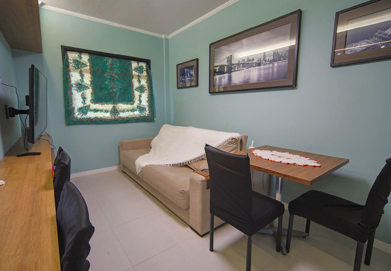 Apartamento em Praia Grande - Apto pet friendly com garagem a 100m do mar Apartamento em Praia Grande - Apto pet friendly com garagem a 100m do mar