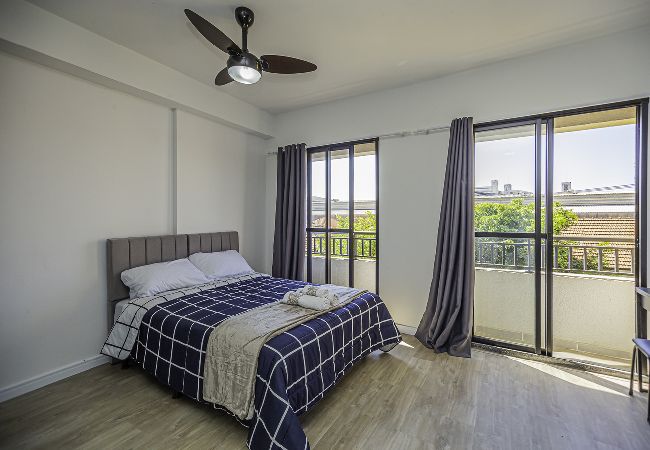 Apartamento em São Paulo - Loft com smart lock e varanda no Bresser Apartamento em São Paulo - Loft com smart lock e varanda no Bresser