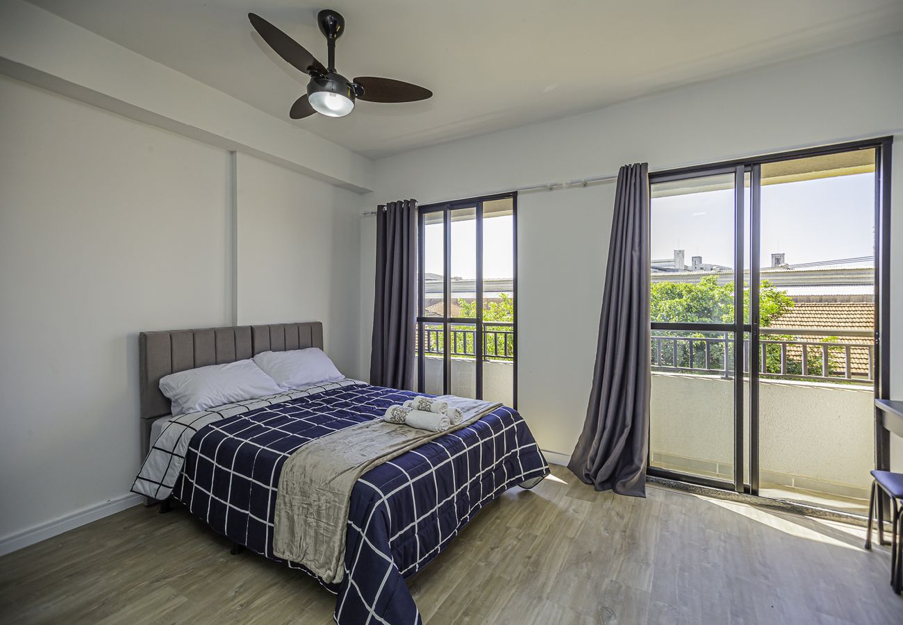 Apartamento em São Paulo - Loft com smart lock e varanda no Bresser Apartamento em São Paulo - Loft com smart lock e varanda no Bresser