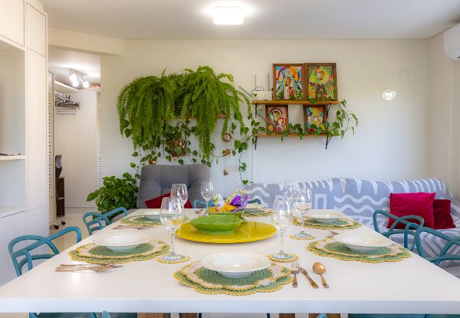 Apartamento em Penha - Apt pet friendly c garagem próximo ao Beto Carrero