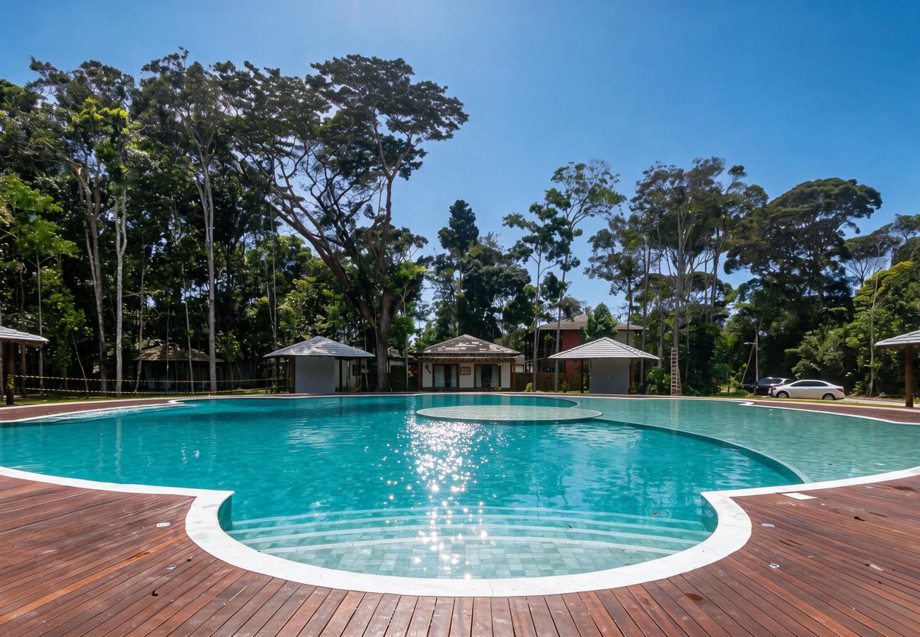 Bangalô em Trancoso - Apto completo c/ Varanda, Churrasqueira e Quadras