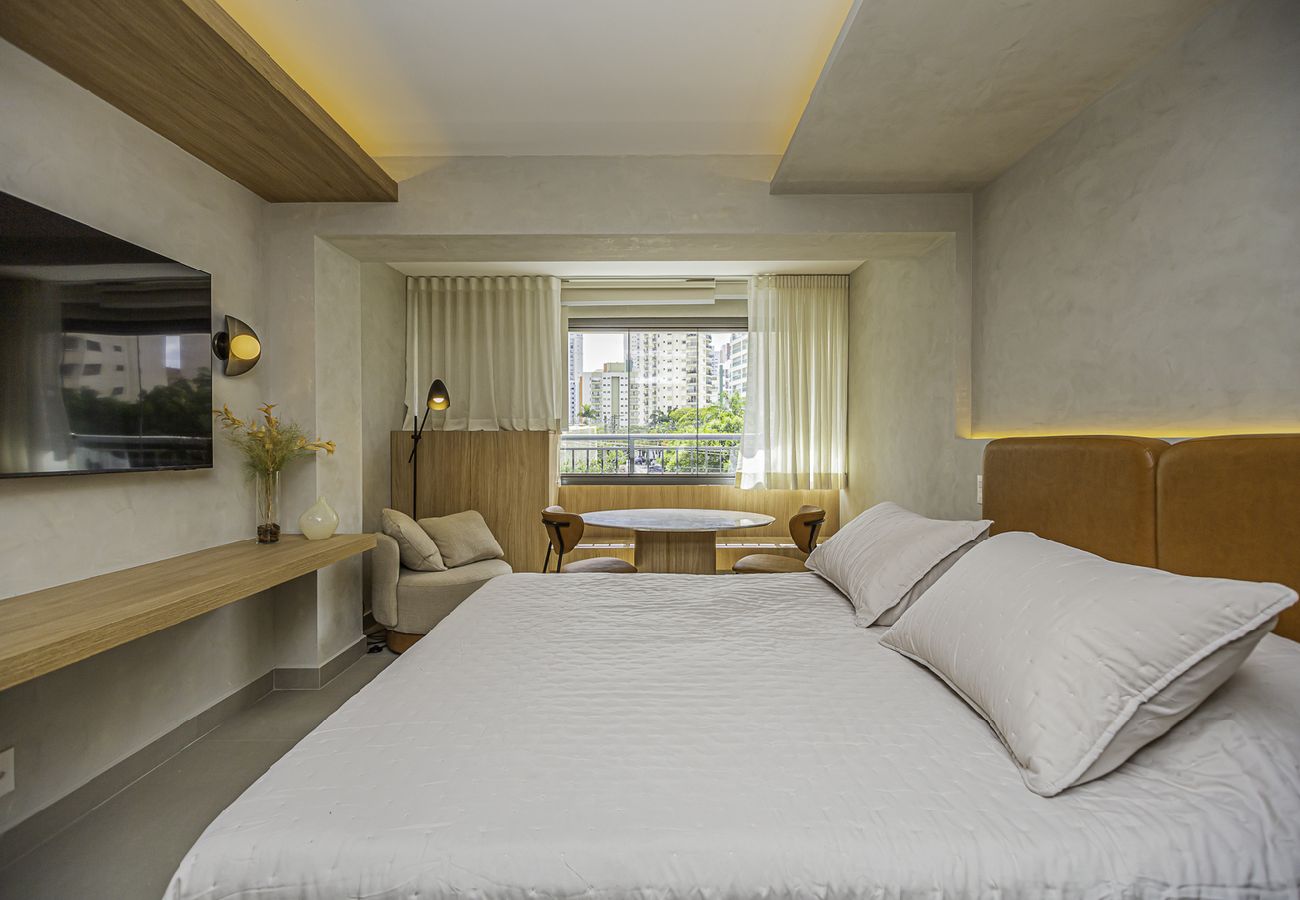 Apartamento em São Paulo - Flat c/ Piscina e Academia na Chácara Klabin Apartamento em São Paulo - Flat c/ Piscina e Academia na Chácara Klabin