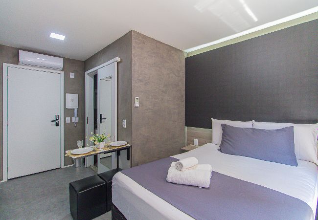 Apartamento em São Paulo - Loft a 10min do metrô com academia na Vila Mariana Apartamento em São Paulo - Loft a 10min do metrô com academia na Vila Mariana