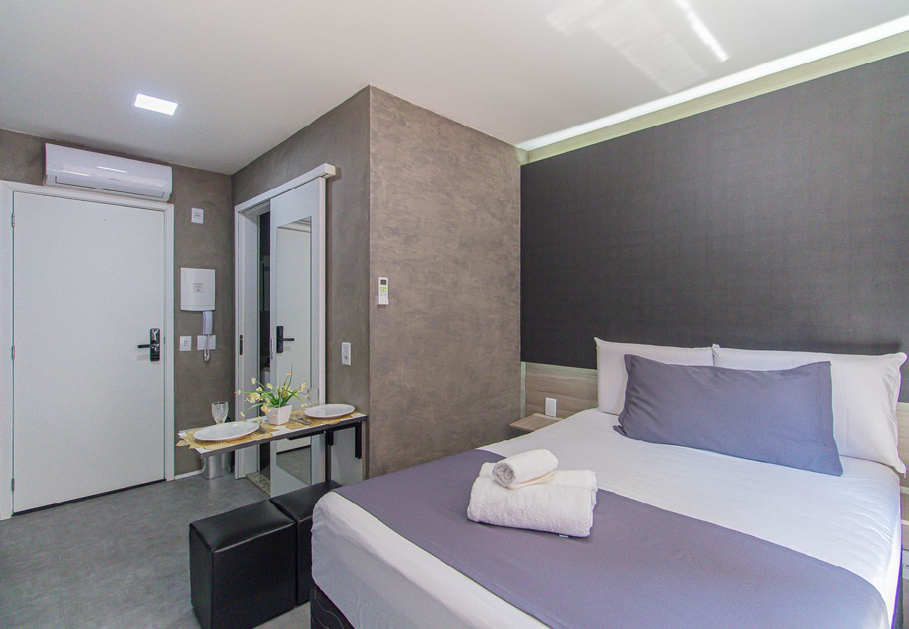 Apartamento em São Paulo - Loft a 10min do metrô com academia na Vila Mariana Apartamento em São Paulo - Loft a 10min do metrô com academia na Vila Mariana