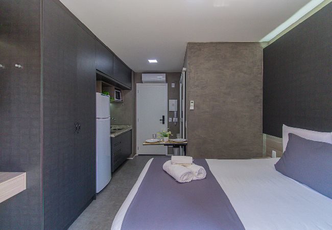 Apartamento em São Paulo - Loft próximo ao metrô com academia na Vila Mariana Apartamento em São Paulo - Loft próximo ao metrô com academia na Vila Mariana
