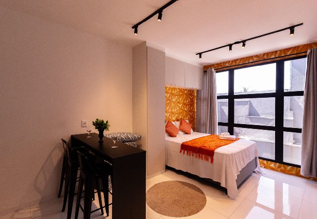 Apartamento em São Paulo - Flat no Tatuapé com Wi-Fi, academia e Smart Lock Apartamento em São Paulo - Flat no Tatuapé com Wi-Fi, academia e Smart Lock