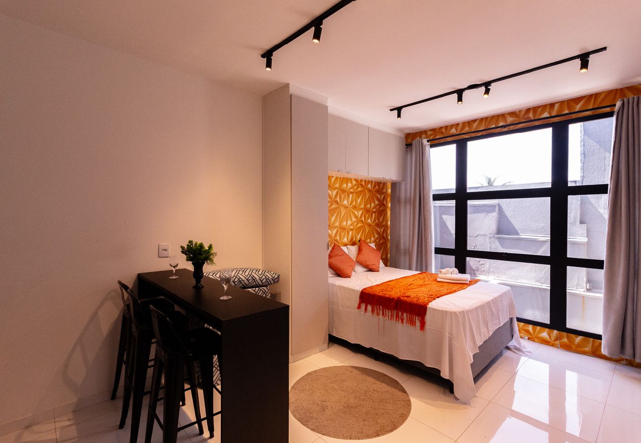 Apartamento em São Paulo - Flat no Tatuapé com Wi-Fi, academia e Smart Lock Apartamento em São Paulo - Flat no Tatuapé com Wi-Fi, academia e Smart Lock