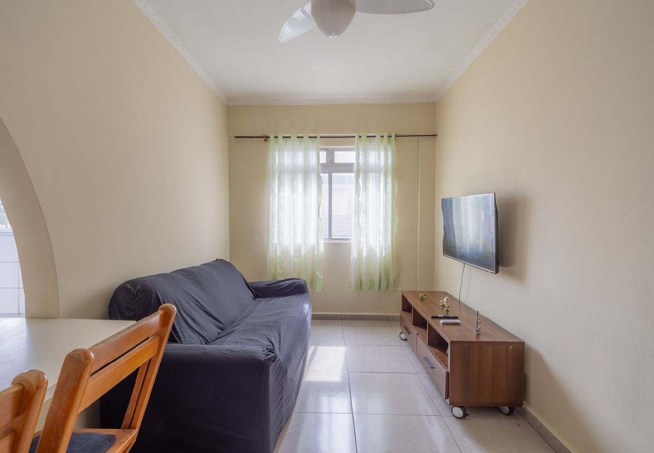 Apartamento em Praia Grande - Apto Beira-mar c/ Vista Lateral e Garagem Apartamento em Praia Grande - Apto Beira-mar c/ Vista Lateral e Garagem