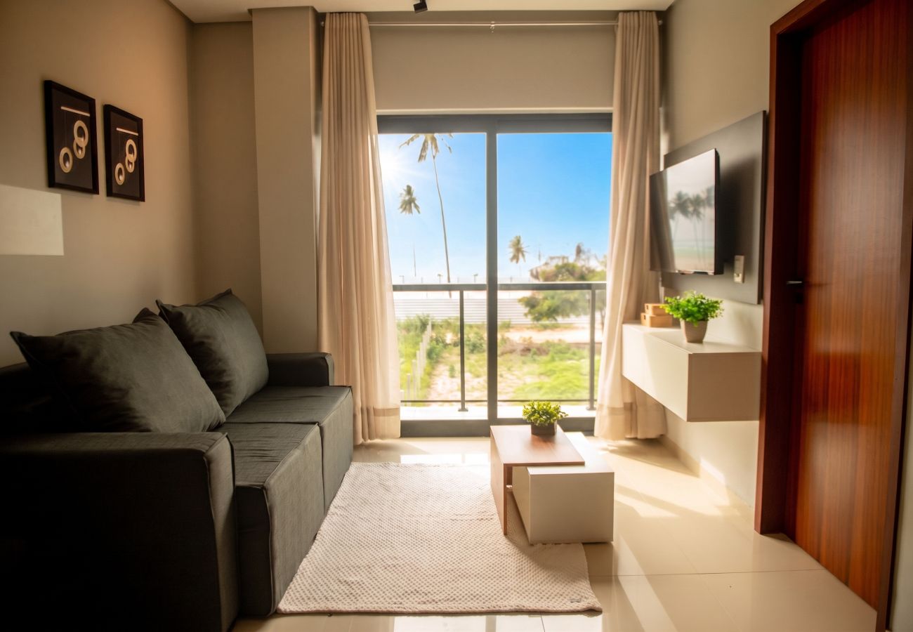 Apartamento em Japaratinga - Apto Vista Mar a 100m da Praia de Japaratinga