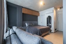 Apartamento em São Paulo - Flat moderno perto do metrô e do Parque Ibirapuera