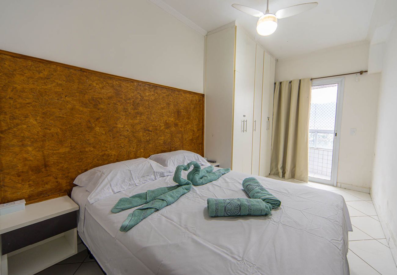 Apartamento em Praia Grande - Apto c Churrasqueira e Garagem na Praia da Caiçara Apartamento em Praia Grande - Apto c Churrasqueira e Garagem na Praia da Caiçara
