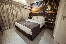 Apartamento em João Pessoa - Flat Beira-mar c Piscina e Academia em Manaíra