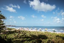 Apartamento em João Pessoa - Flat Beira-mar c Piscina e Academia em Manaíra