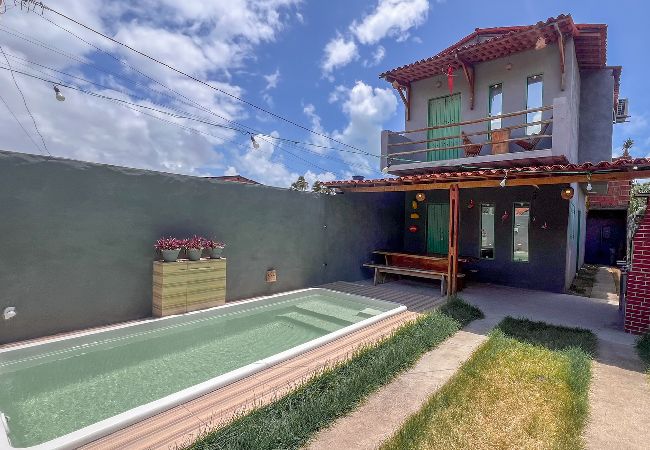 Casa em  - Casa Brisa das Águas: Piscina e Churrasqueira