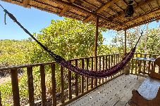 Apartamento em Prado - Bangalô à beira da lagoa, 200m da Praia - Corumbau