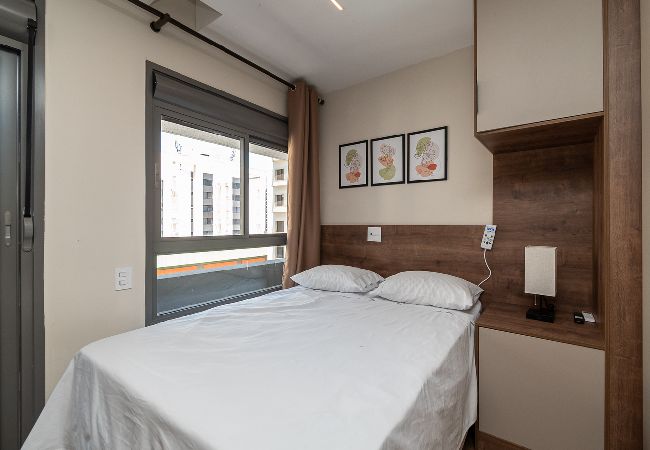 Apartamento em São Paulo - Loft com Academia a 350 m do Allianz Parque