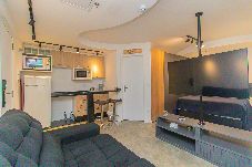 Apartamento em São Paulo - Studio Home Office, Piscina e Academia | Brooklin